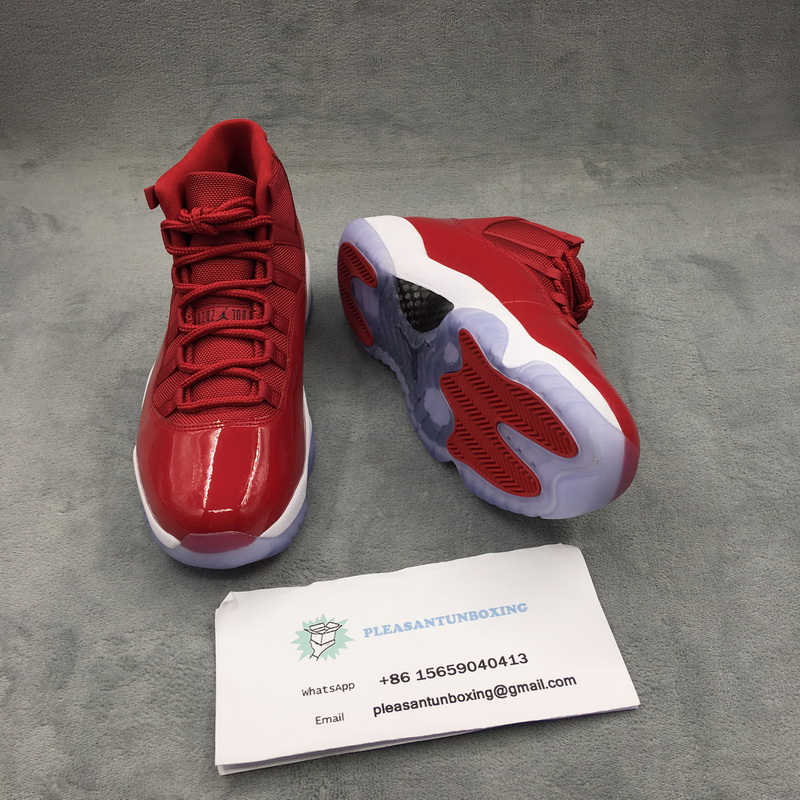 Authentic Air Jordan 11 “Gym Red”